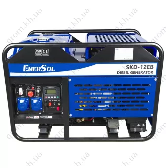 Фото 1- Генератор дизельний EnerSol SKD-12EB
