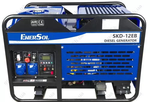 Фото 1- Генератор дизельний EnerSol SKD-12EB