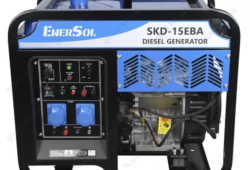 Фото 1- Генератор дизельний EnerSol SKD-15EBA