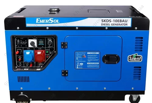 Фото 1- Генератор дизельный EnerSol SKDS-10EBAU