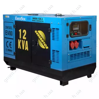 Фото 1- Генератор дизельний EnerSol SKDS-10EBAU