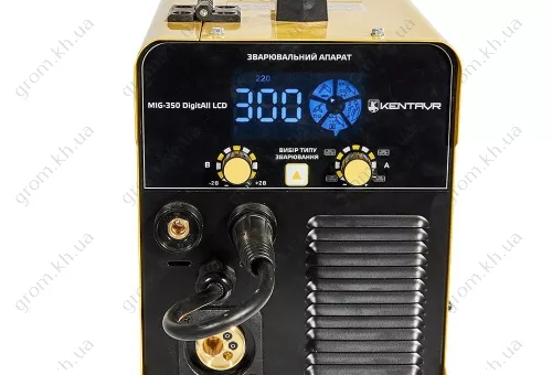 Фото 1- Зварювальний напівавтомат Кентавр MIG-350 DigitAll LCD