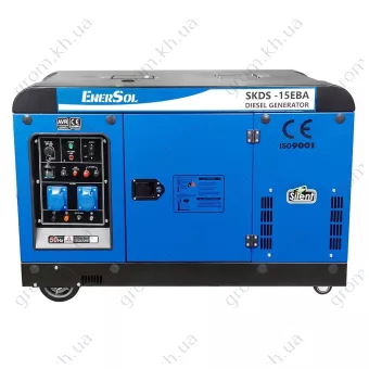 Фото 1- Генератор дизельний EnerSol SKDS-15EBA