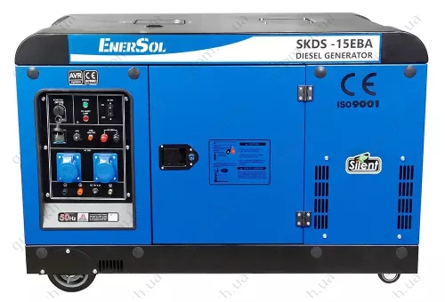 Фото 1- Генератор дизельний EnerSol SKDS-15EBA