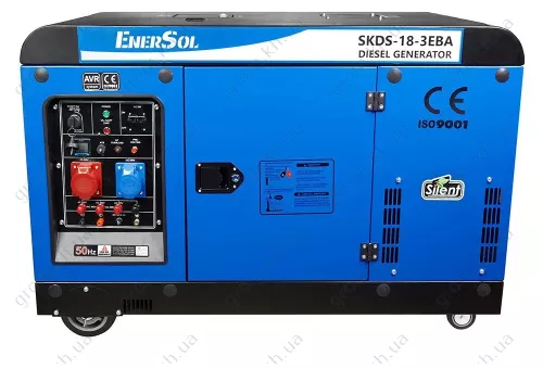 Фото 1- Генератор дизельний EnerSol SKDS-18-3EBA