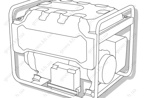 Фото 1- Генератор бензиновий інверторний EnerSol EPG-5500IOE