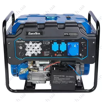 Фото 1- Генератор бензиновий EnerSol EPG-5500SEA