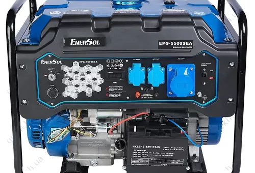 Фото 1- Генератор бензиновый EnerSol EPG-5500SEA