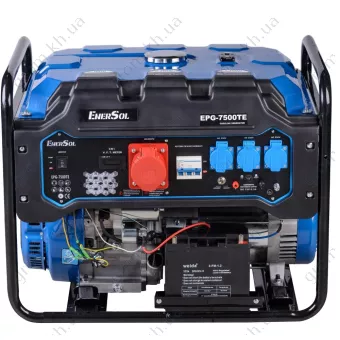 Фото 1- Генератор бензиновий EnerSol EPG-7500TE