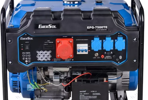 Фото 1- Генератор бензиновий EnerSol EPG-7500TE