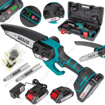 Фото 1- Акумуляторна ланцюгова міні-пилка AL-FA ALCCS-21 V -2 Am VBL