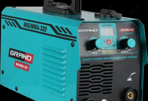 Фото 1- Зварювальний напівавтомат Grand MIG/MMA-320