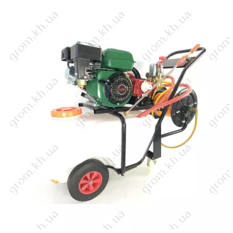 Фото 1- Бензиновый опрыскиватель на колесах Iron Angel SPR50