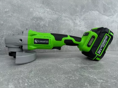 Фото 1- Аккумуляторная болгарка FlinkerTek ФАШ 125Li BL