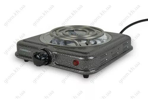 Фото 1- Портативная электрическая плита VORSKLA ПМЗ 5701 (одинарная, спираль)