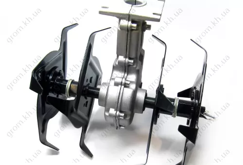 Фото 1- Насадка-культиватор для бензотримера (під штангу 26 мм та на 9 шліців)