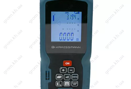 Фото 1- Лазерний далекомір (лазерна рулетка) KRAISSMANN LE 60