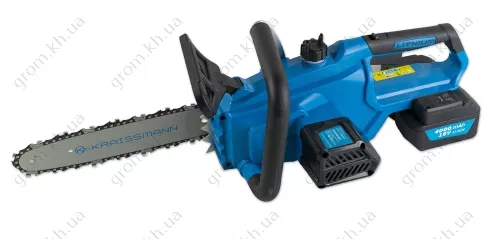 Фото 1- Акумуляторна ланцюгова пилка KRAISSMANN 4000 AKS-BL 36 Li