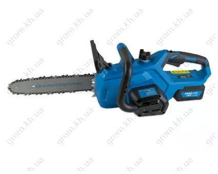 Фото 1- Аккумуляторная цепная пила KRAISSMANN 3053 AKS 18/2 (2 аккумулятора)