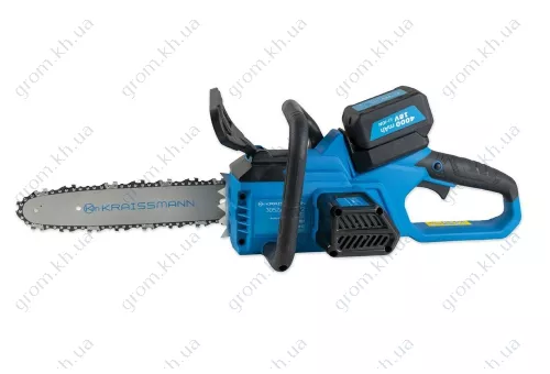 Фото 1- Аккумуляторная цепная пила KRAISSMANN 3052 AKS 18/2 ( 2 аккумулятора)