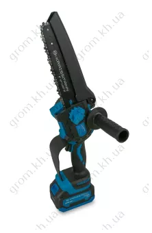 Фото 1- Аккумуляторная цепная мини-пила KRAISSMANN 2033 AKS-BL 20/2 (2 цепи, в кейсе)