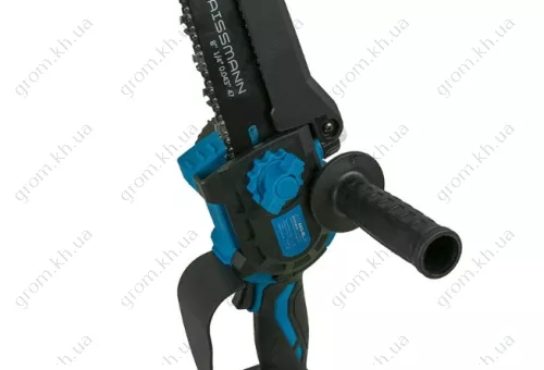 Фото 1- Аккумуляторная цепная мини-пила KRAISSMANN 2033 AKS-BL 20/2 (2 цепи, в кейсе)