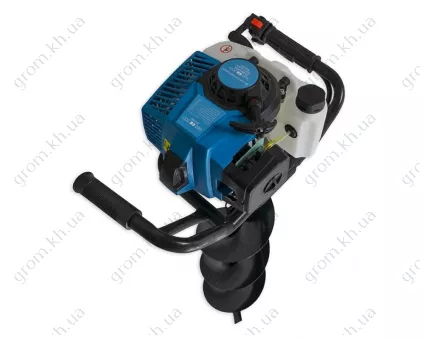 Фото 1- Мотобур (бензобур) KRAISSMANN 681 EB 300 (в комплекте два шнека: 200*1000 и 300*1000 м