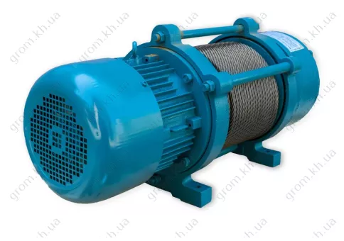 Фото 1- Лебедка электрическая KRAISSMANN KCD 2000 (до 50 м, три фазы)