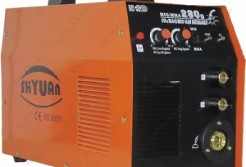 Фото 1- Сварочный полуавтомат Shyuan MIG 280 (MMA), газ. редуктор