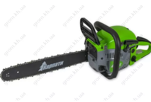 Фото 1- Бензопила КАРПАТЫ КБП 58-3,5 (две шины: 405 и 450, две цепи)