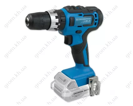 Фото 1- Шуруповерт акумуляторний KRAISSMANN 2133 E-ABS-S1 20/2 (з набором інструментів)