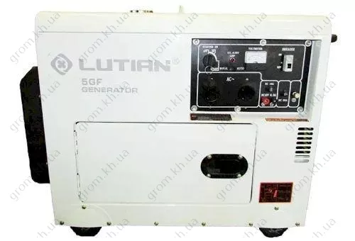 Фото 1- Дизельный генератор 5 кВт LUTIAN 5GF-LDE