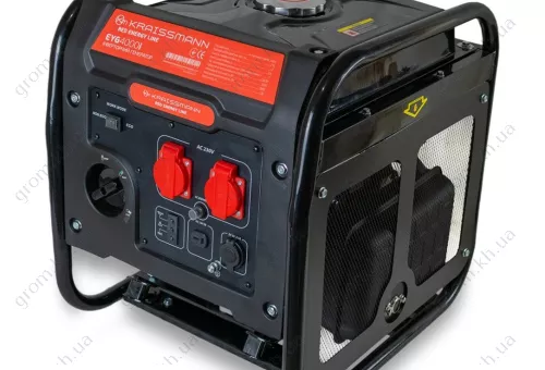 Фото 1- Інверторний генератор 3.8 кВт KRAISSMANN EYG 4000i (відкритого типу)