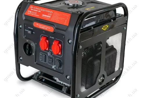 Фото 1- Інверторний генератор 3.3 кВт KRAISSMANN EYG 3800i (відкритого типу)