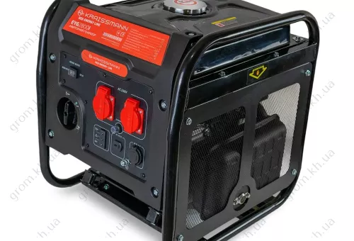 Фото 1- Инверторный генератор 2.8 кВт KRAISSMANN EYG 2800i (открытого типа)