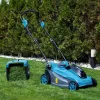 Фото 20 - Аккумуляторная газонокосилка PROFI-TEC EcoCut 43 Lite (2×PT2040EP (4.0 Ач), зарядное устройство)