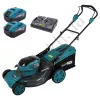 Фото 2 - Аккумуляторная газонокосилка PROFI-TEC EcoCut 51 Pro (2×PT2080EP (8.0 Ач), зарядное устройство)