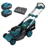 Фото 2 - Акумуляторна самохідна газонокосарка PROFI-TEC EasyMow 51 Pro (2×PT2080EP (8.0 Ач), зарядний пристрій)