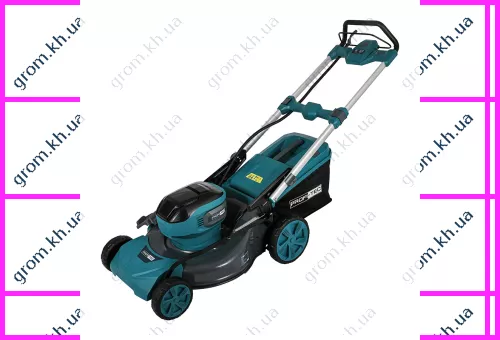 Фото 1- Аккумуляторная самоходная газонокосилка PROFI-TEC EasyMow 51 Pro (без аккумулятора и зарядного устройства)