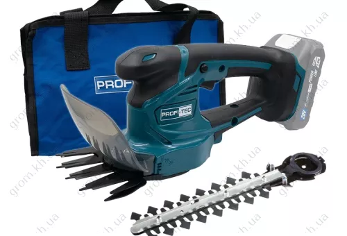 Фото 1- Акумуляторні ножиці-кущоріз PROFI-TEC PHT1110 POWERLine (без акумулятора та зарядного пристрою)
