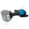 Фото 6 - Аккумуляторная угловая шлифовальная машина PROFI-TEC DGA201BL POWERLine (1×PT2040MP (4.0 Ач), зарядное устройство)