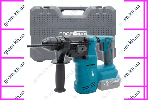 Фото 1- Аккумуляторный перфоратор PROFI-TEC PPBH2520 POWERLine (без аккумулятора и зарядного устройства)