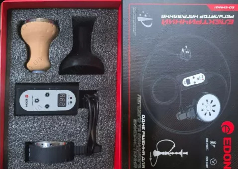 Фото 1- Сменный нагревательный элемент EDON ED-EHM01 для электронного кальяна