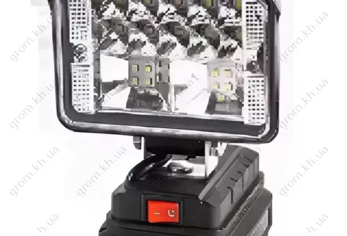 Фото 1- Аккумуляторный фонарь Edon ED-21/3 LED: без АКБ