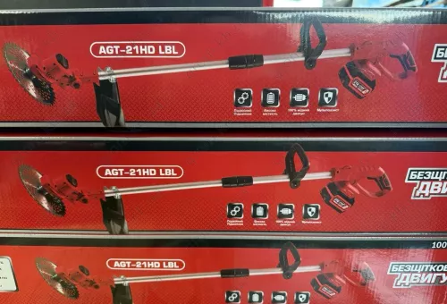 Фото 1- Триммер аккумуляторный Edon AGT-21HD LBL