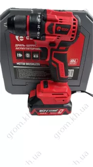 Фото 1- Аккумуляторный бесщеточный шуруповерт Edon ED-20BL