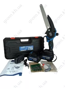 Фото 1- Акумуляторна пилка REDBO ACS -18/8 BL (у комплекті 2 батареї)