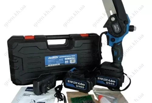 Фото 1- Аккумуляторная пила REDBO ACS -18/8 BL (в комплекте 2 батареи)