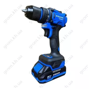 Фото 1- Ударний шуруповерт акумуляторний безщітковий ZEGOR CDB-21BLH