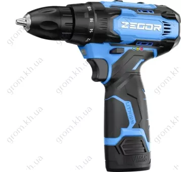 Фото 1- Аккумуляторный шуруповерт Zegor Advanced 12V (CDA-12)